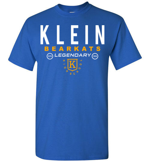 Klein Bearkats - Design 03 - Royal Blue Unisex T-shirt