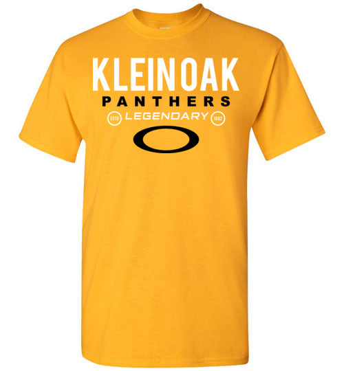 Klein Oak High School Panthers Gold Unisex T-shirt 03