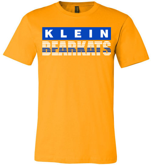 Klein Bearkats Premium Gold T-shirt - Design 35
