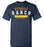 Cypress Ranch High School Mustangs Navy Unisex T-shirt 21