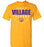 Jersey Village High School Falcons Gold Unisex T-shirt 12