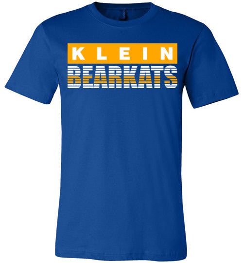 Klein Bearkats Premium Royal Blue T-shirt - Design 35