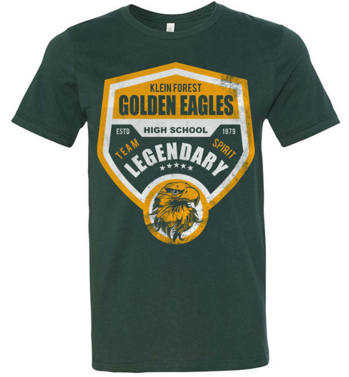 Klein Forest Golden Eagles Premium Forest T-shirt - Design 14