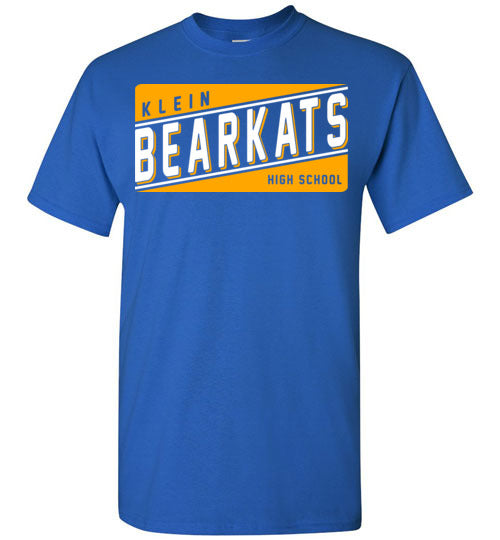 Klein Bearkats - Design 84 - Royal Blue Unisex T-shirt