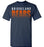 Bridgeland High School Bears Navy Unisex T-shirt 24