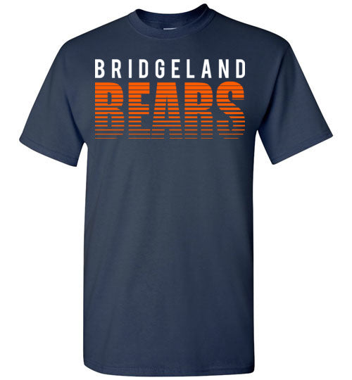 Bridgeland High School Bears Navy Unisex T-shirt 24