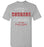 Tomball High School Cougars Sports Grey Unisex T-shirt 34