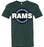 Cypress Ridge Rams Premium Forest Green T-shirt - Design 11