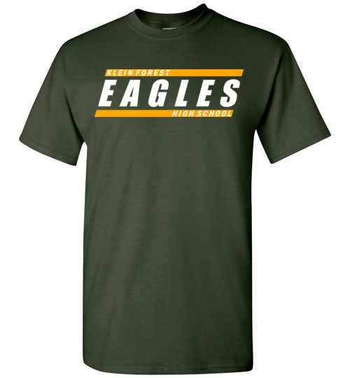 Klein Forest High School Golden Eagles Forest Green Unisex T-shirt 72