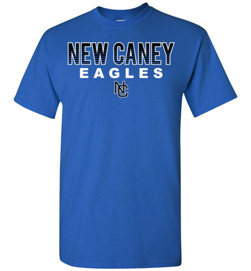 New Caney Eagles High School Royal Unisex T-shirt 24