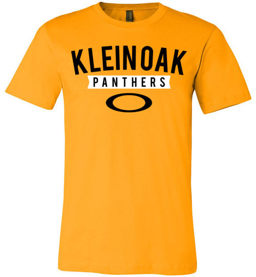 Klein Oak Panthers Premium Gold T-shirt - Design 21