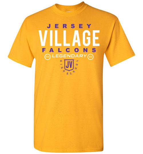 Jersey Village High School Falcons Gold Unisex T-shirt 03