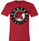 Porter Spartans Premium Red T-shirt - Design 02