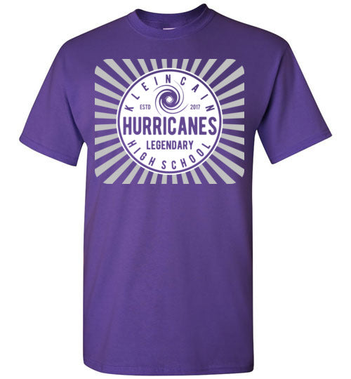 Klein Cain Hurricanes - Design 68 - Purple T-shirt