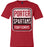 Porter Spartans Premium Red T-shirt - Design 01