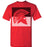 Porter High School Spartans Red Unisex T-shirt 27
