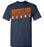 Bridgeland High School Bears Navy Unisex T-shirt 32