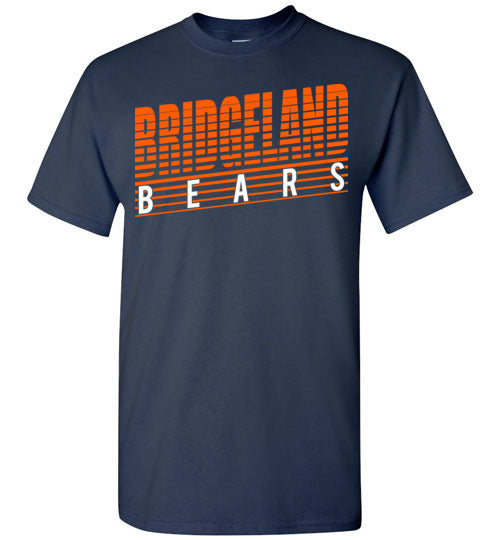 Bridgeland High School Bears Navy Unisex T-shirt 32