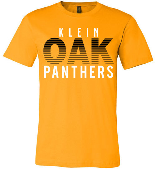 Klein Oak Panthers Premium Gold T-shirt - Design 24