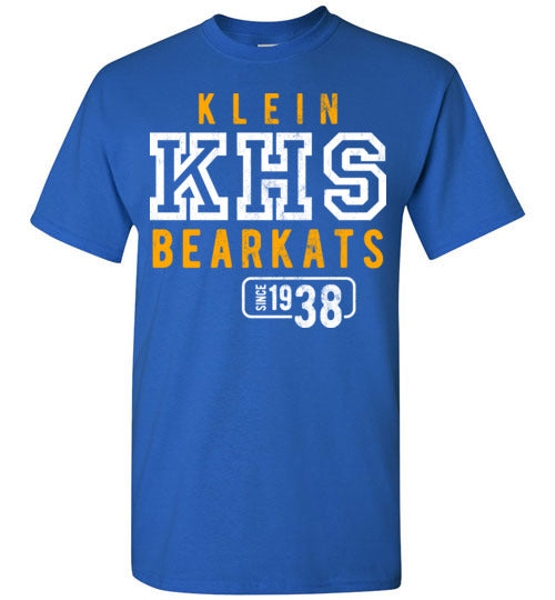 Klein Bearkats - Design 08 - Royal Blue Unisex T-shirt