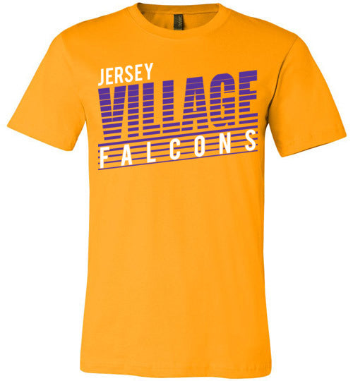 Jersey Village Falcons Premium Gold T-shirt - Design 32