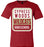 Cypress Woods Wildcats Premium Deep Red T-shirt - Design 01