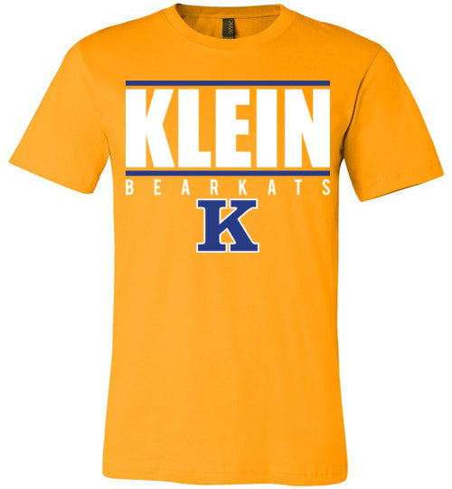 Klein Bearkats Premium Gold T-shirt - Design 07