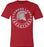 Cypress Lakes Spartans Premium Red T-shirt - Design 19