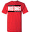 Westfield High School Mustangs Red Unisex T-shirt 98