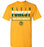 Klein Forest High School Golden Eagles Gold Unisex T-shirt 29