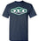 Cypress Ridge High School Rams Navy Unisex T-shirt 09