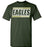 Cypress Falls High School Eagles Forest Green Unisex T-shirt 72