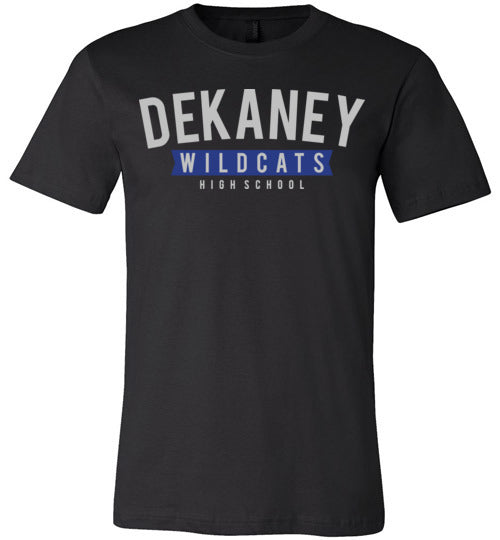 Dekaney Wildcats Premium Black T-shirt - Design 21