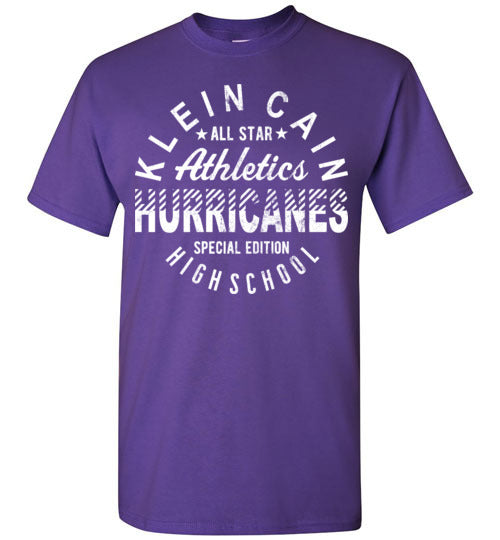 Klein Cain Hurricanes - Design 18 - Purple T-shirt