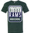 Cypress Ridge Rams Premium Forest Green T-shirt - Design 01