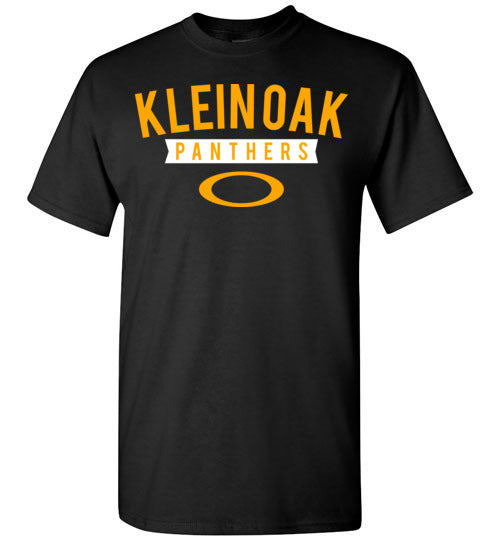 Klein Oak High School Panthers Black Unisex T-shirt 21