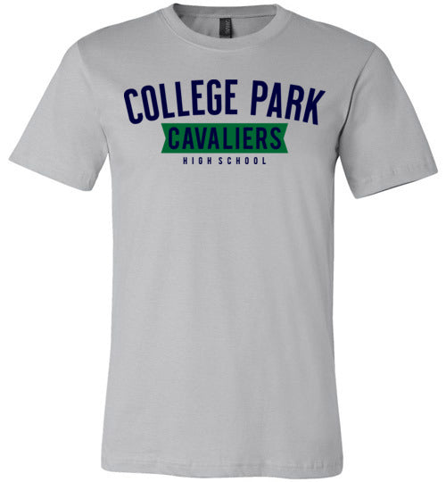 College Park Cavaliers Premium Silver T-shirt - Design 21