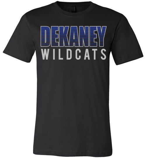 Dekaney Wildcats Premium Black T-shirt - Design 24