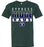 Cypress Ridge Rams Premium Forest Green T-shirt - Design 29