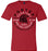 Porter Spartans Premium Red T-shirt - Design 16