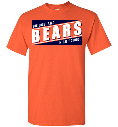 Bridgeland High School Bears Orange Unisex T-shirt 84
