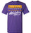 Jersey Village High School Falcons Purple Unisex T-shirt 48