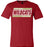 Cypress Woods Wildcats Premium Deep Red T-shirt - Design 72