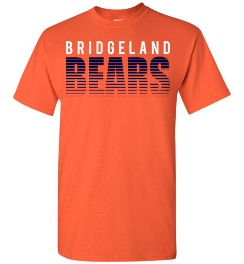 Bridgeland High School Bears Orange Unisex T-shirt 24