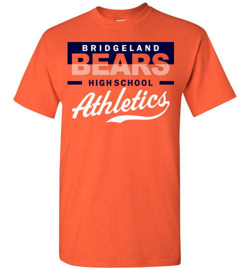 Bridgeland High School Bears Orange Unisex T-shirt 48