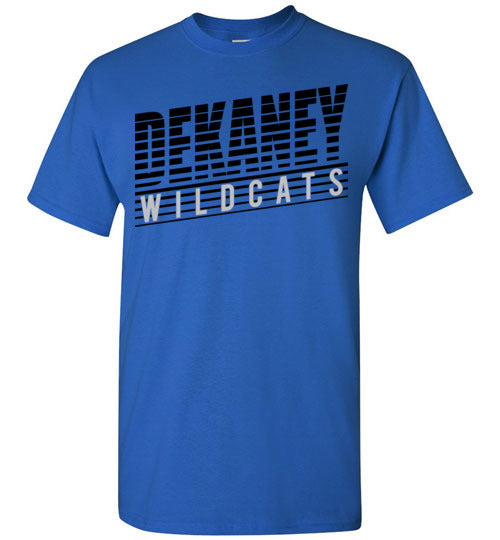 Dekaney High School Wildcats Royal Blue Unisex T-shirt 32