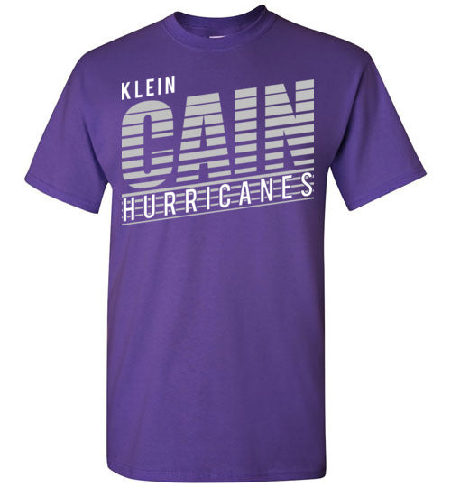 Klein Cain High School Hurricanes Purple Unisex T-shirt 32