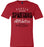 Porter Spartans Premium Red T-shirt - Design 34