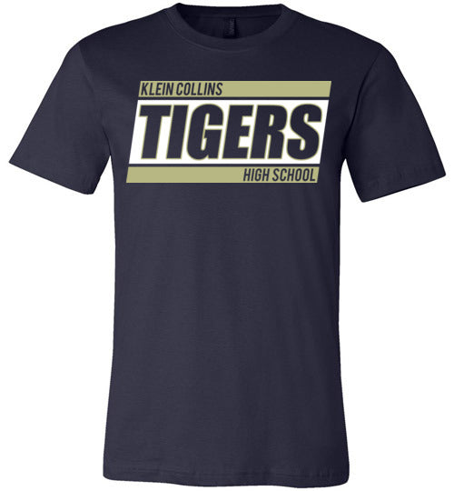 Klein Collins Tigers Premium Navy T-shirt - Design 72