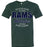 Cypress Ridge Rams Premium Forest Green T-shirt - Design 34